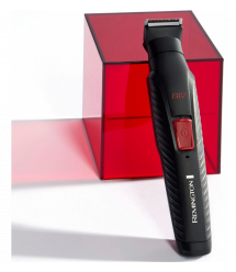 Remington haircut kit Graphite for head, mustache, beard, nose and body, battery, nozzles-6, black