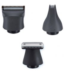 Remington haircut kit Graphite for head, mustache, beard, nose and body, battery, nozzles-6, black