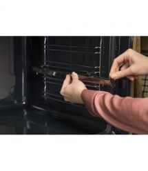 Gorenje Духова шафа Gorenje електрична, 77л, A+, дисплей, макс.темп.- 300, IconLed, чорний