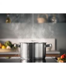 Electrolux Варильна поверхня Electrolux індукційна, 60см, розширена зона, датчик кипіння, Hob2Hood, чорний матовий
