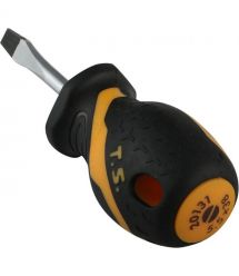 Tolsen Ergo flathead screwdriver, SL5.5x38mm, CrV steel