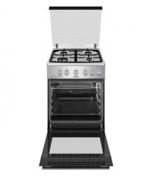 Hansa Сombined сooker, 50х60sm, 71L, cast iron, gas control, inox