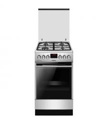 Hansa Cooker combined, 62L, 50x60cm, display, convection, cast-iron, inox