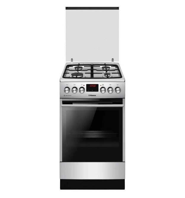 Hansa Cooker combined, 62L, 50x60cm, display, convection, cast-iron, inox