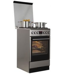 Hansa Cooker combined, 62L, 50x60cm, display, convection, cast-iron, inox