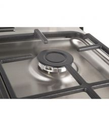 Hansa Cooker combined, 62L, 50x60cm, display, convection, cast-iron, inox