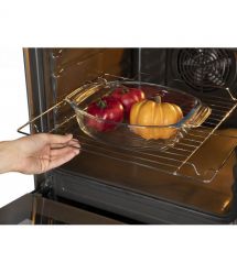 Hansa Cooker combined, 62L, 50x60cm, display, convection, cast-iron, inox