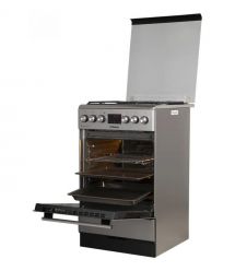Hansa Cooker combined, 62L, 50x60cm, display, convection, cast-iron, inox