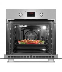 Hansa electric oven, 60sm, 62L, A, grill, easy cleaning enamel, displ, inox