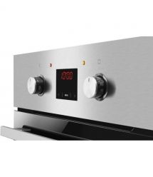 Hansa electric oven, 60sm, 62L, A, grill, easy cleaning enamel, displ, inox