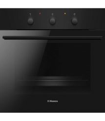 Hansa electric oven, 60sm, 62L, A, grill, easy cleaning enamel, black