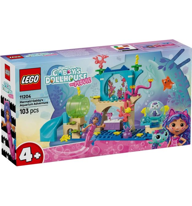 LEGO Конструктор LEGO Gabby's Dollhouse Акваріумные приключения русалочки Ґабби