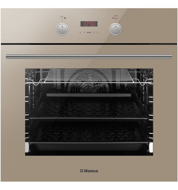 Hansa Oven electrical, 65L, A, display, convection, beige