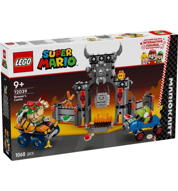 LEGO Конструктор LEGO Super Mario Mario Kart – Bowser и его замок