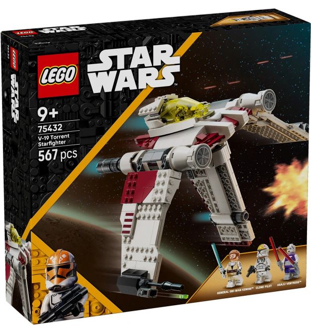 LEGO Конструктор LEGO Star Wars Звездный истребитель V-19 «Поток»