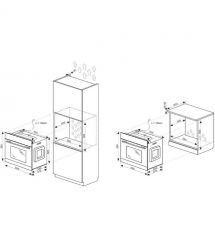 Hansa Oven electrical, 77L, A, display, convection, inox