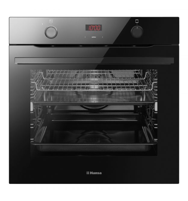 Hansa Oven electrical, 77L, A, display, convection, black