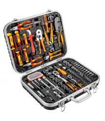 Neo Tools tool kit, dielectric, 108 pcs, for electrician 1000V, CrV, case