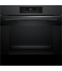 Bosch Духовой шкаф Bosch электрический, 76л, A, дисплей, конвекция, телескопические направляющие (2 уровня), черный