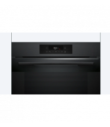 Bosch Духовой шкаф Bosch электрический, 76л, A, дисплей, конвекция, телескопические направляющие (2 уровня), черный