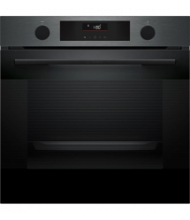 Bosch Духовой шкаф Bosch электрический, 76л, A, дисплей, конвекция, телескопические направляющие, темно-серый