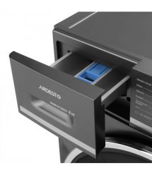 ARDESTO Стиральная машина фронтальная Black Mars, 8кг, 1200, А+++, 55см, дисплей, пар, инвертор, серый