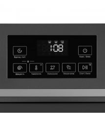 ARDESTO Стиральная машина фронтальная Black Mars, 8кг, 1200, А+++, 55см, дисплей, пар, инвертор, серый