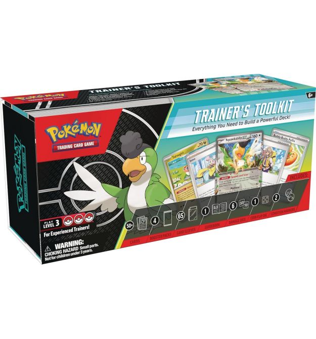 Pokemon TCG Коллекционная карточная игра Pokemon: 2024 Trainer’s Toolkit