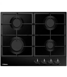 Hansa SET (oven electrical + hob gas), black