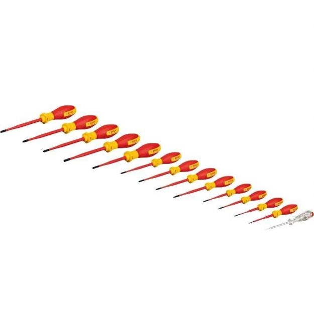 Bosch Screwdriver Professional, set of 14, mixed, VDE
