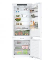 Bosch Холодильник встраиваемый с нижн. мороз., 194х71х55, xолод.отд.-284л, мороз.отд.-98л, 2дв., NF, белый