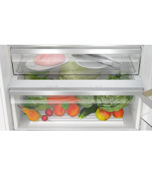 Bosch Холодильник встраиваемый с нижн. мороз., 194х71х55, xолод.отд.-284л, мороз.отд.-98л, 2дв., NF, белый