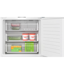 Bosch Холодильник встраиваемый с нижн. мороз., 194х71х55, xолод.отд.-284л, мороз.отд.-98л, 2дв., NF, белый