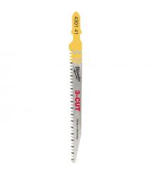 Milwaukee T234X 3CUT jigsaw blade for wood, tooth pitch 2.5mm x 91mm, 5pcs
