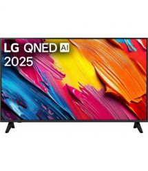 LG TV Set 43" QNED 4K 60Hz Smart WebOS Black