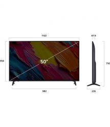 LG TV Set 50" QNED 4K 60Hz Smart WebOS Black