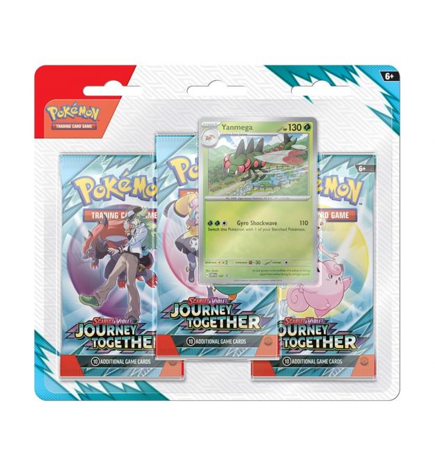Pokemon TCG Коллекционная карточная игра Pokemon: Scarlet & Violet - Journey Together - 3 Pack Blister