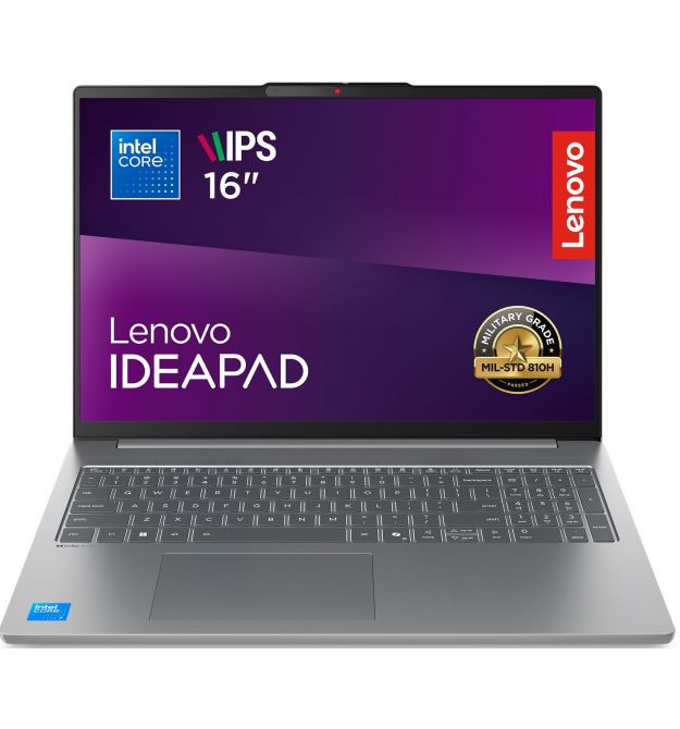 Lenovo Ноутбук Lenovo IdeaPad Slim 5-16IRH10 16" WUXGA AG, Intel i5-13420H, 32GB, F1TB, UMA, DOS, сірий