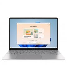 ASUS Ноутбук Vivobook S16 S3607CA-RP008 16" WUXGA IPS, Intel Ultra 7 255H, 16GB, F1TB, UMA, NoOS, Серебристый