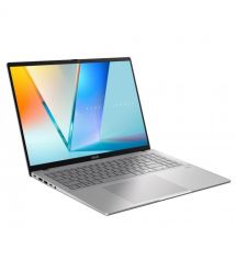 ASUS Ноутбук Vivobook S16 S3607CA-RP008 16" WUXGA IPS, Intel Ultra 7 255H, 16GB, F1TB, UMA, NoOS, Серебристый