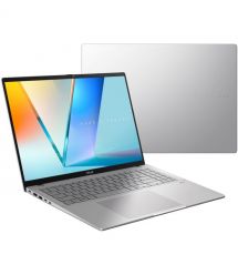 ASUS Ноутбук ASUS Vivobook S 16 M3607HA-RP012 16" WUXGA IPS, AMD R5-220, 16GB, F512GB, UMA, NoOS, Сріблястий