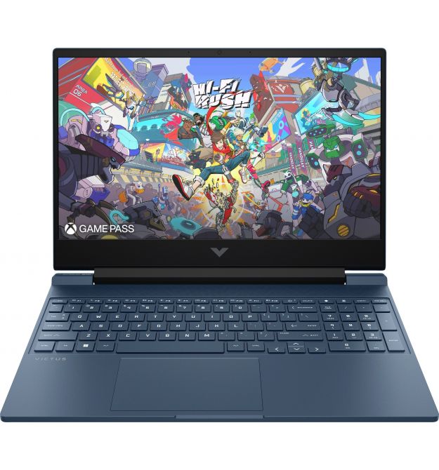 HP Ноутбук HP Victus 15-fb3049ua 15.6" FHD IPS AG, AMD R5-8645HS, 16GB, F512GB, NVD3050-6, DOS, синій