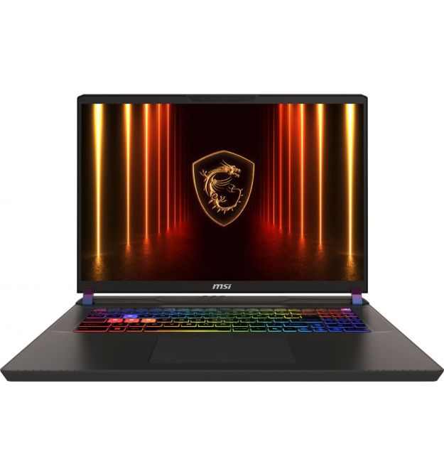 MSI Ноутбук Vector 17 HX AI A2XWJG-042UA 17" QHD+ 240Hz, Intel Ultra 9 275HX_24C_24T, 32GB, F1TB, NVD5090-24, W11, черный