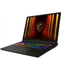 MSI Ноутбук Vector 17 HX AI A2XWJG-042UA 17" QHD+ 240Hz, Intel Ultra 9 275HX_24C_24T, 32GB, F1TB, NVD5090-24, W11, черный