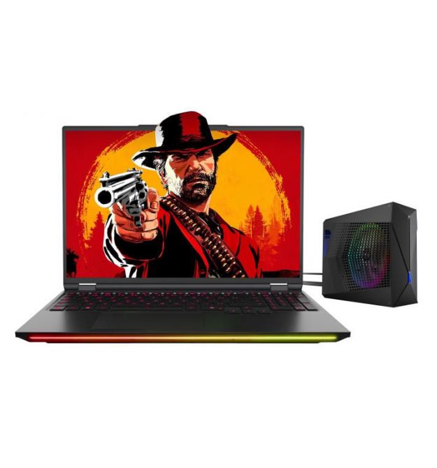 Dream Machines Notebook RT5080-16 16QHD+, AMD R9-9955HX3D, 32GB, F2TB, NVD5080-16, DOS, black