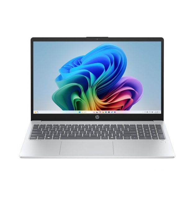 HP Ноутбук HP OmniBook 3 15-fn0000ua 15.6" FHD IPS AG, AMD AI 7 350, 32GB, F1024GB, UMA, Win11, сріблястий