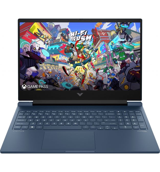 HP Ноутбук HP Victus 16-r1041ua 16.1" FHD IPS AG, Intel i5-14450HX, 16GB, F512GB, NVD3050-6, DOS, синій
