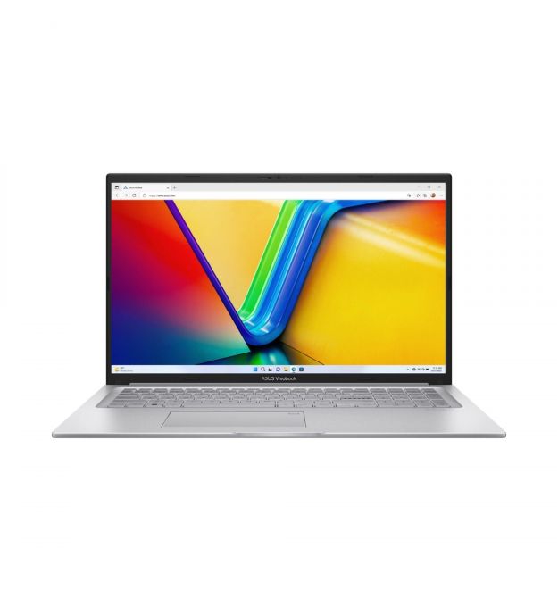ASUS Ноутбук Vivobook 17 X1704VA-AU756 17.3" FHD IPS, Intel i3-1315U, 16GB, F512GB, UMA, NoOS, Серебристый