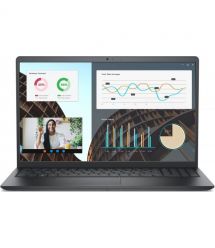 Dell Ноутбук Dell Vostro 3530 15.6" FHD AG, Intel i7-1355U, 16GB, F512GB, UMA, Lin, черный