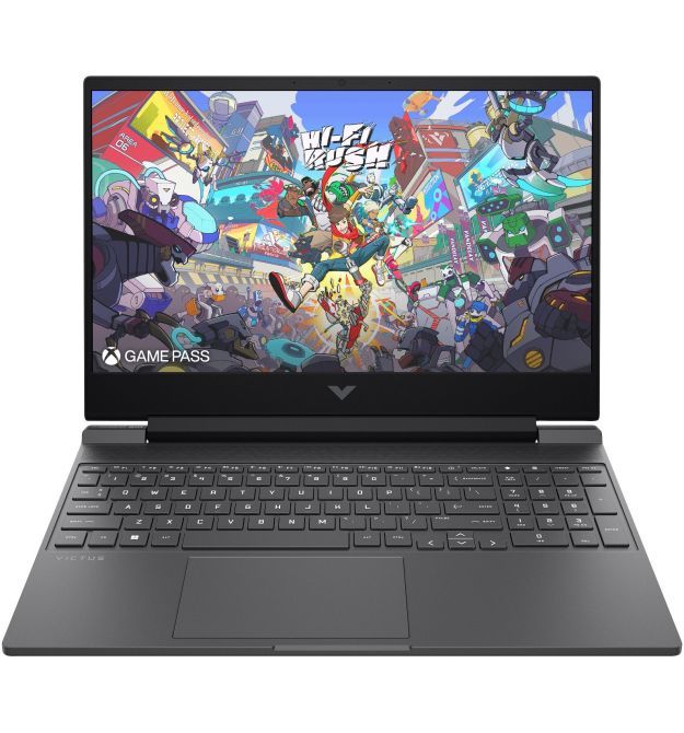 HP Ноутбук HP Victus 15-fa2701ua 15.6" FHD IPS AG, Intel i5-13420H, 16GB, F512GB, NVD4050-6, DOS, сірий